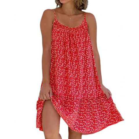 Robe grande taille à imprimé floral et volants M300185 
