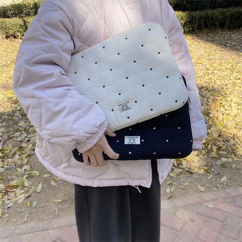 Sac intérieur pour tablette, nouvelle broderie, sac de rangement pour ordinateur portable 11/13/15 pouces, femme m3330821