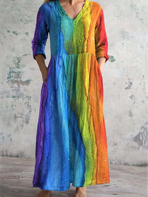 Hängendes Kleid im Slim-Fit-Stil für Damen m301070
