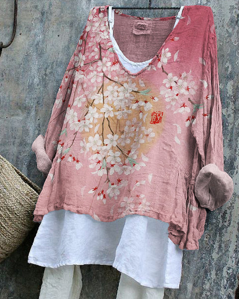 Pull décontracté à manches longues et col rond, imprimé, T-shirt une pièce m301042