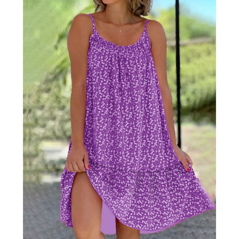 Robe grande taille à imprimé floral et volants M300185 