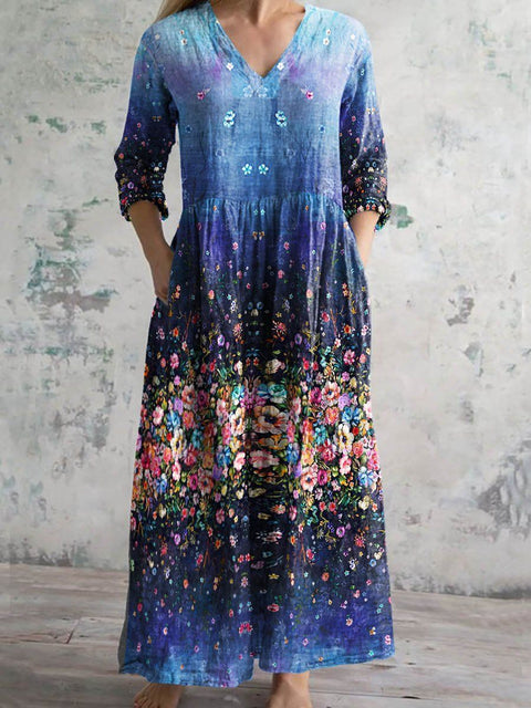 Hängendes Kleid im Slim-Fit-Stil für Damen m301070