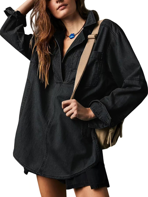 Denim jacket long sleeve jacket m303255