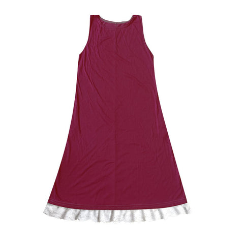 Robe gilet sans manches à poches m300967 