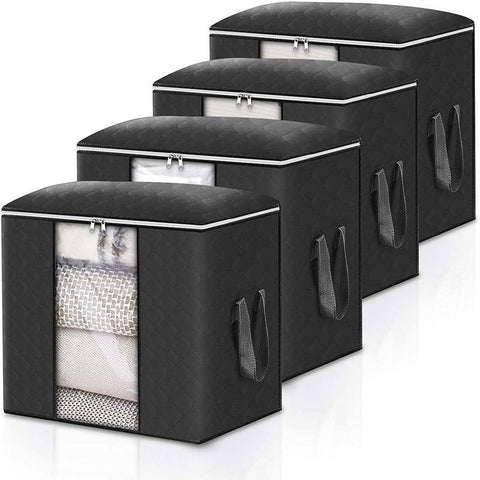 Sac de rangement épais en tissu non tissé de grande capacité pour couettes m3331161