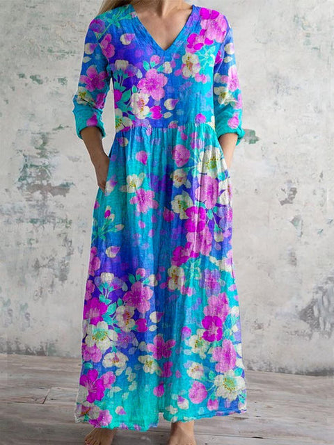 Hängendes Kleid im Slim-Fit-Stil für Damen m301070