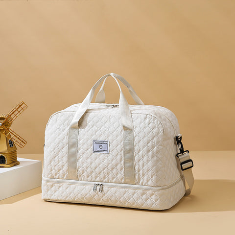 Sac de sport avec compartiment à chaussures indépendant, sac d'excursion m3331154
