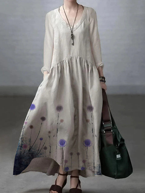 Hängendes Kleid im Slim-Fit-Stil für Damen m301070