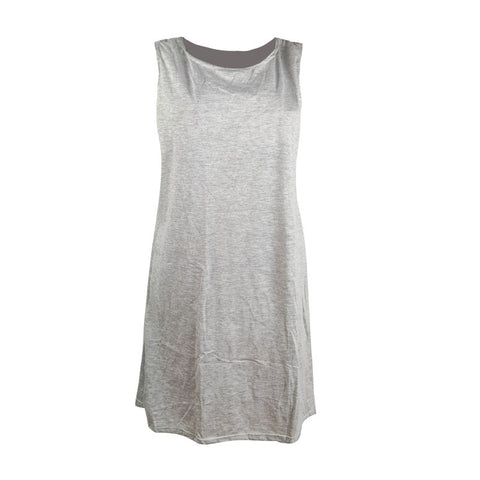 Robe gilet sans manches à poches m300967 