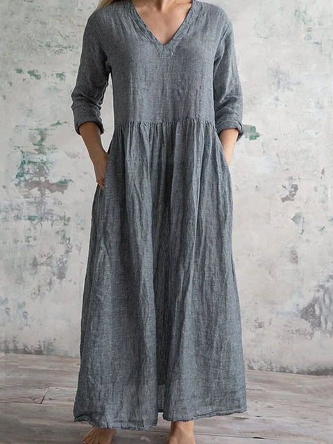 Hängendes Kleid im Slim-Fit-Stil für Damen m301070