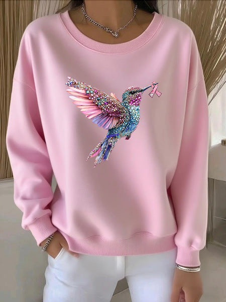 Knitted Women's Christmas Crew Neck Long Sleeve Pullover Women's m302124