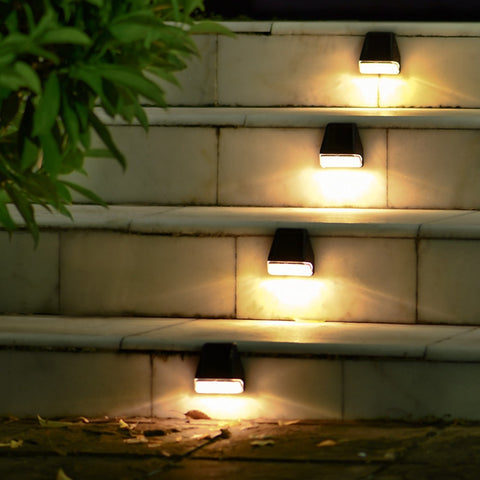Applique murale solaire d'extérieur, imperméable, décoration de jardin, cour, escalier, m3330926