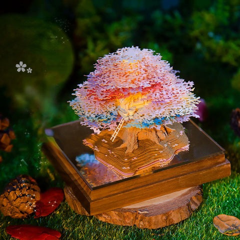 Notes autocollantes 3D Harry Potter, calendrier créatif en papier sculpté à la main de Poudlard m3331181 