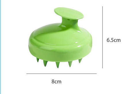 Petite brosse de Massage fraîche brosse méridienne maison adulte cuir chevelu Relaxation Silicone bain brosse de Massage m3330635