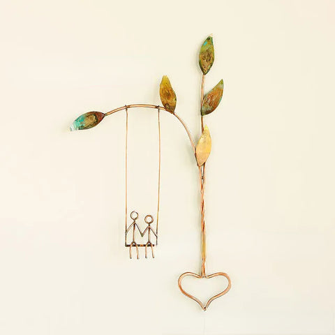 Balançoire d'amour en métal, cadeau artisanal m33311004