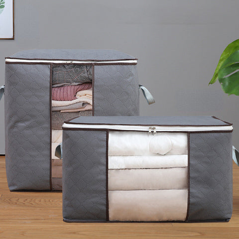 Sac de rangement épais en tissu non tissé de grande capacité pour couettes m3331161