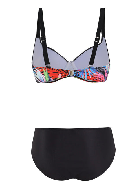 Bikini-Bademode aus Polyester mit Blumenmuster m161506117 