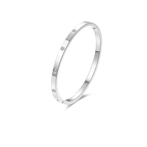 Rose gold titanium steel bracelet for women 1915010452